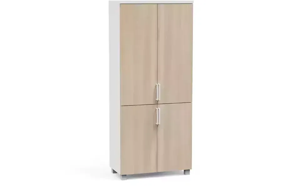 Dört Kapaklı Ahşap Dosya Dolabı