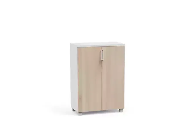 Çift Kapaklı Ahşap Dosya Dolabı