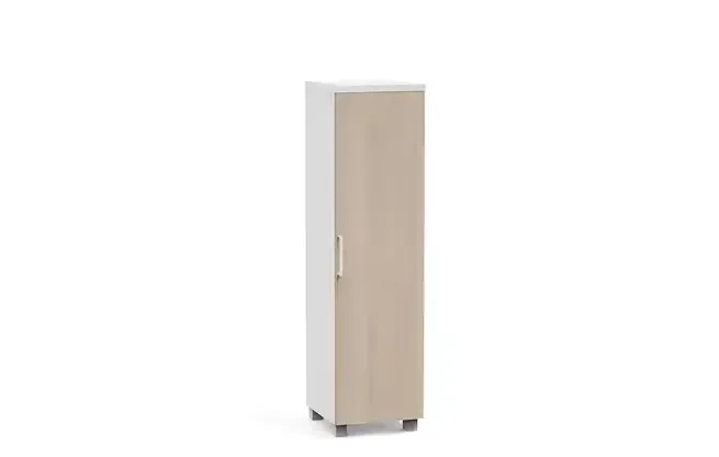Tek Kapaklı Ahşap Dosya Dolabı