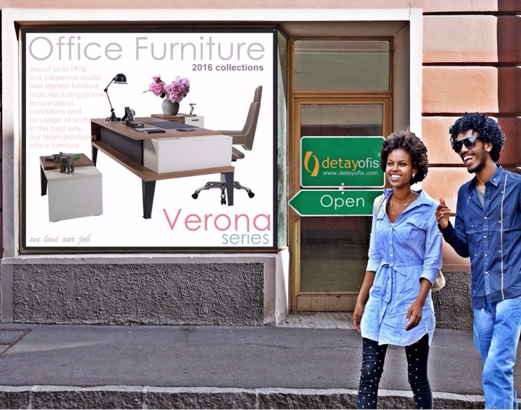 Verona,ofis yönetici masa takımı.